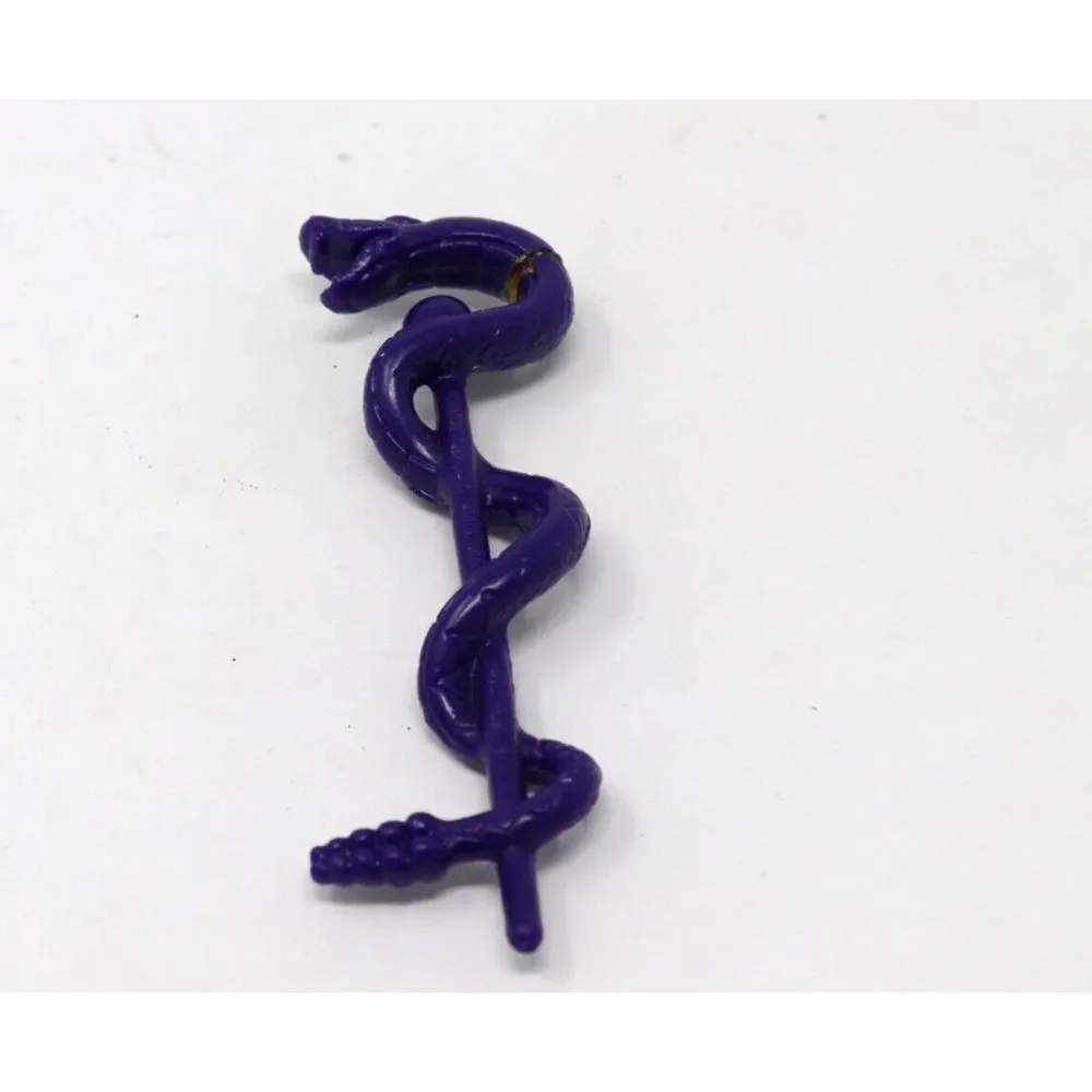 Vintage MOTU HE-MAN TUNG LASHOR (LASHER)‎ SNAKE STAFF Accessory